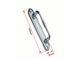 Büyük Kumru Sürgü Kapı Kolu Krom (mobilya kolu) - 5 Adet
